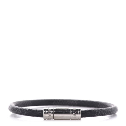 Louis Vuitton Damier Graphite Keep It Bracelet 19 1 of 7