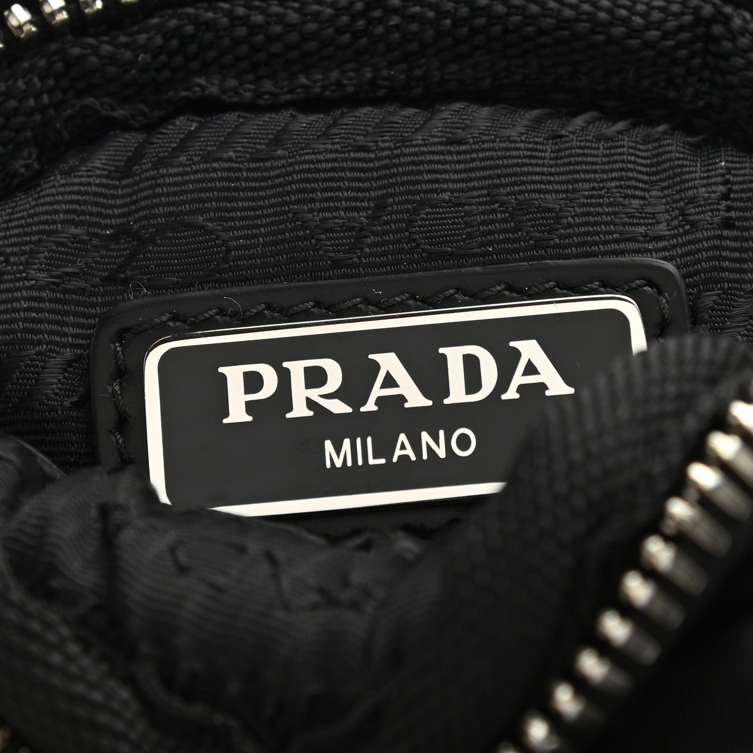 Prada Spazzolato Rois Re-Nylon Metal Triangle Logo Mens Monolith Pouch Pocket 60mm Combat Boots 7 Black 9 of 13