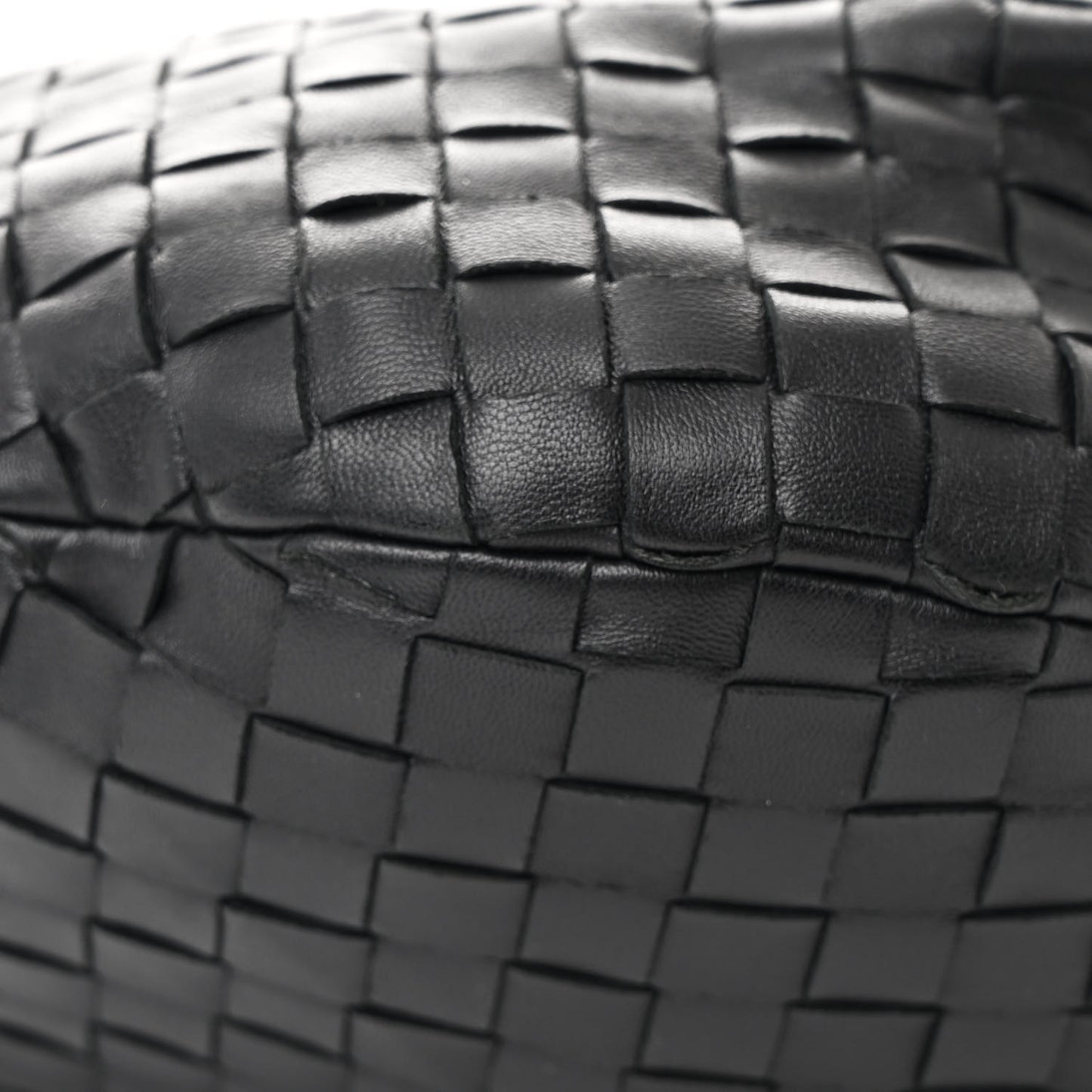 Nappa Intrecciato Teen Jodie Hobo Black