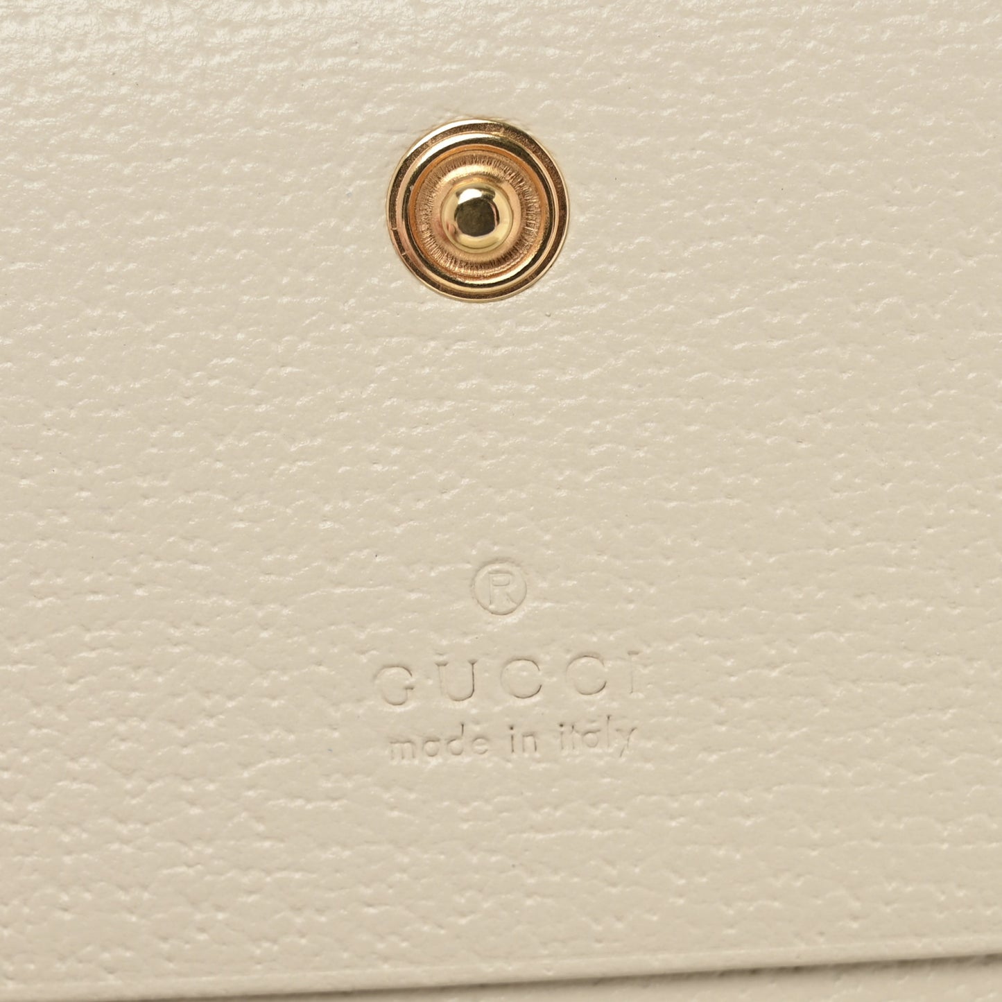 GG Supreme Monogram Textured Dollar Calfskin Web Ophidia Card Case Beige Ebony Mystic White