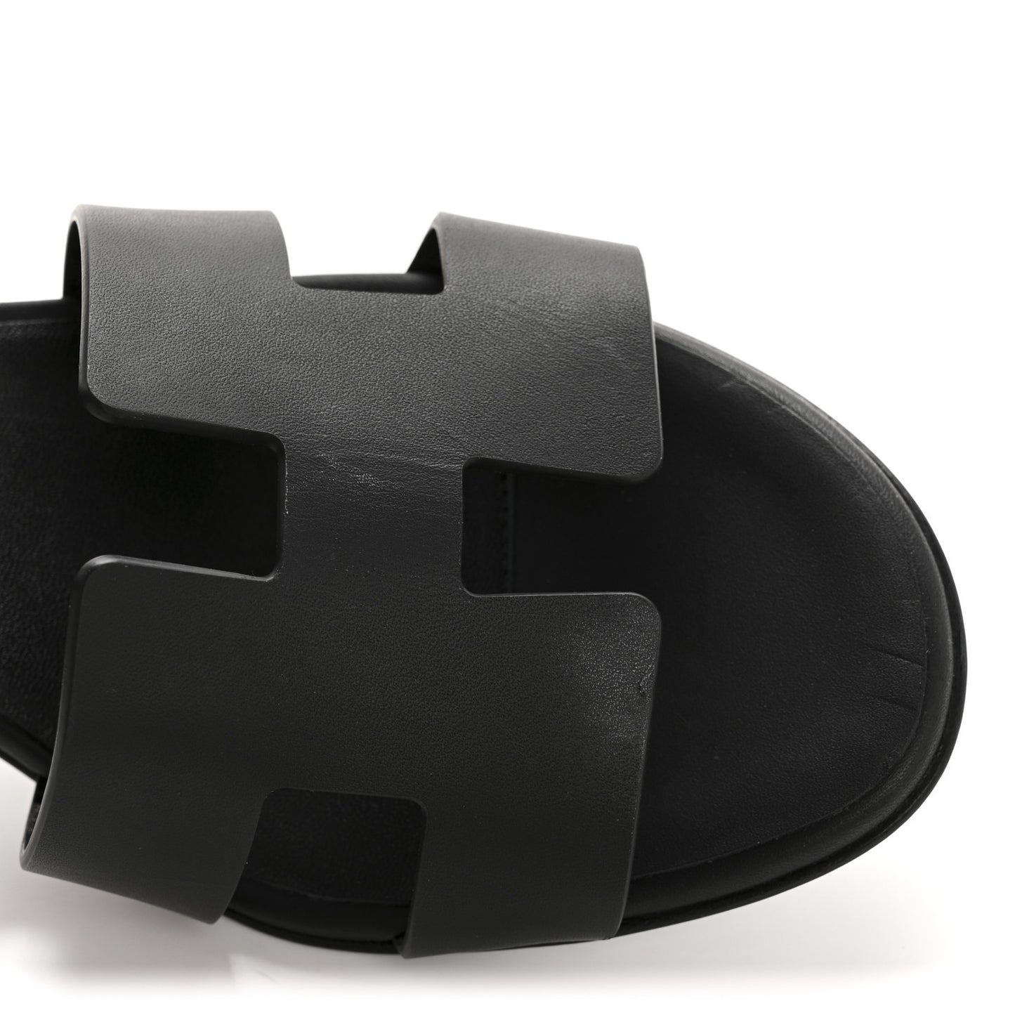 Calfskin Encens 50 Sandals 38 Black