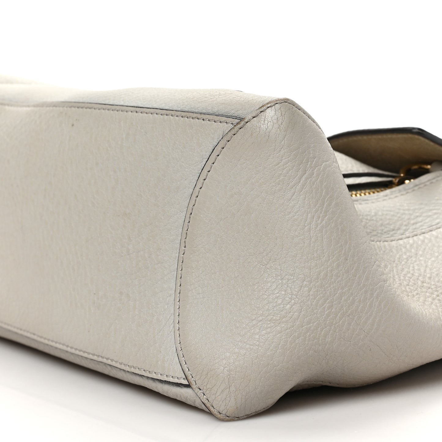 Calfskin Small Faye Day Shoulder Bag Motty Grey