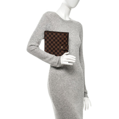 Louis Vuitton Damier Ebene Large Ring Agenda Cover 2 of 6