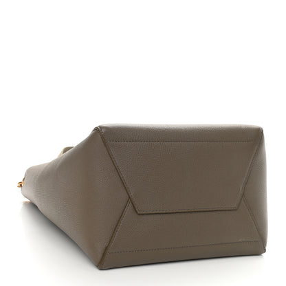 Celine Soft Grained Calfskin Sangle Bucket Bag Taupe 4 of 10
