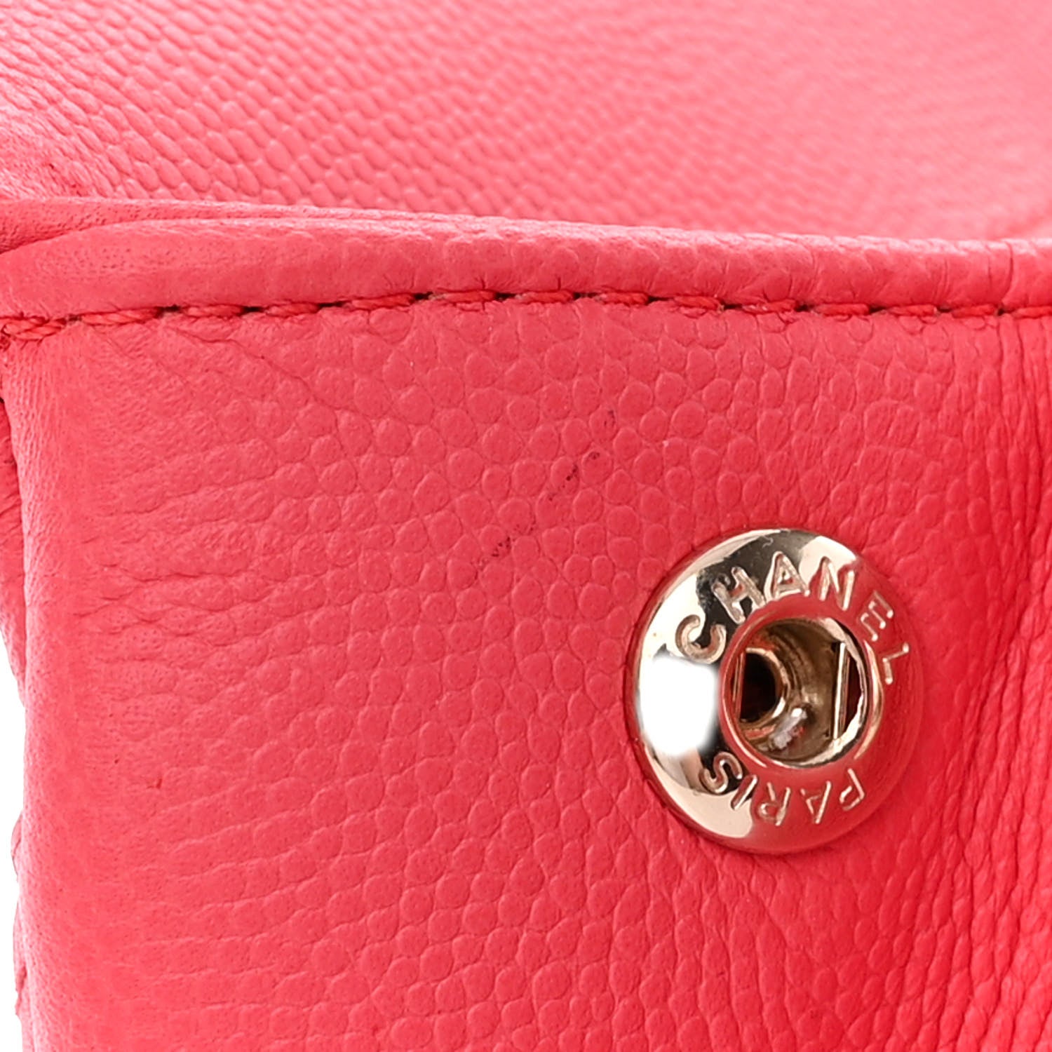 Chanel Caviar Quilted Medium Business Affinity Flap Pink 13 of 14