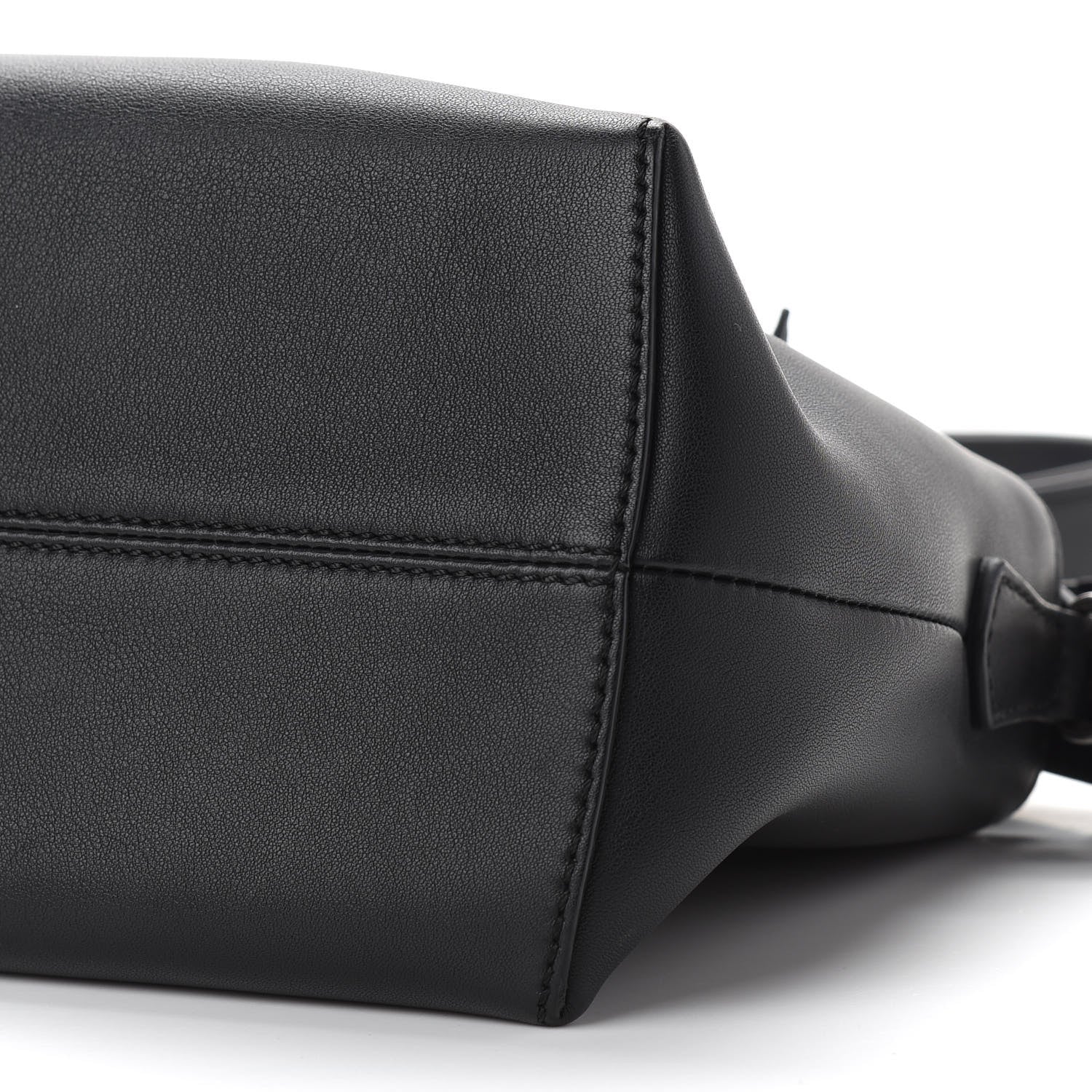 Fendi Vitello Dolce Medium By The Way Boston Bag Black 10 of 10