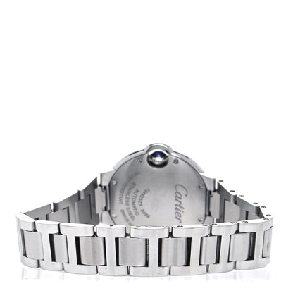Cartier Stainless Steel 33mm Ballon Bleu De Cartier Automatic Watch 3 of 5