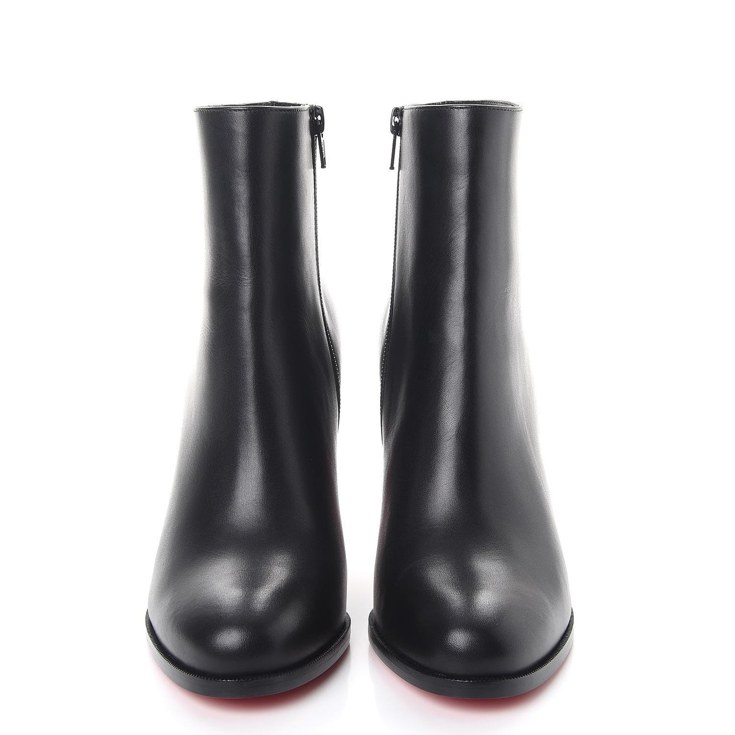 Calfskin Adox 85 Ankle Boots 39.5 Black