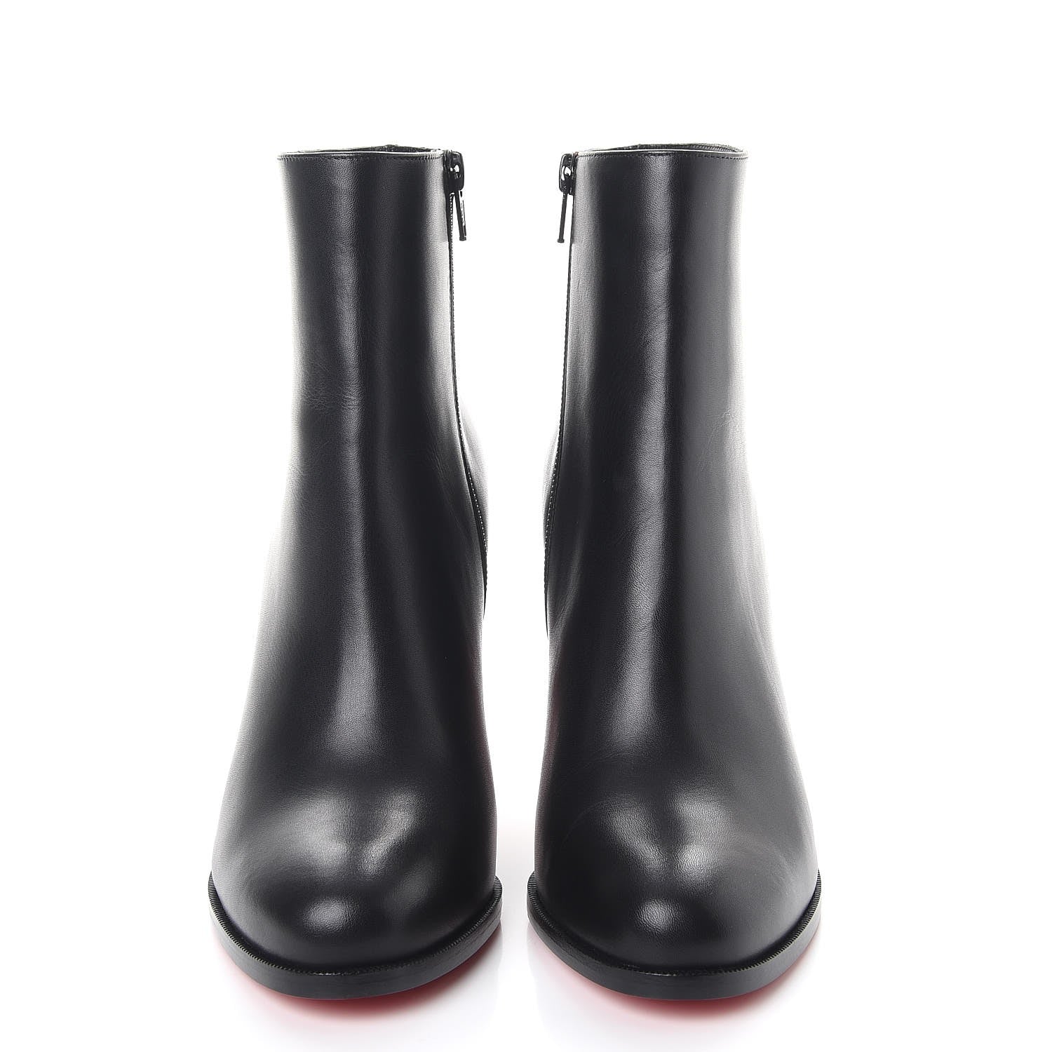 Christian Louboutin Calfskin Adox 85 Ankle Boots 39.5 Black 2 of 9