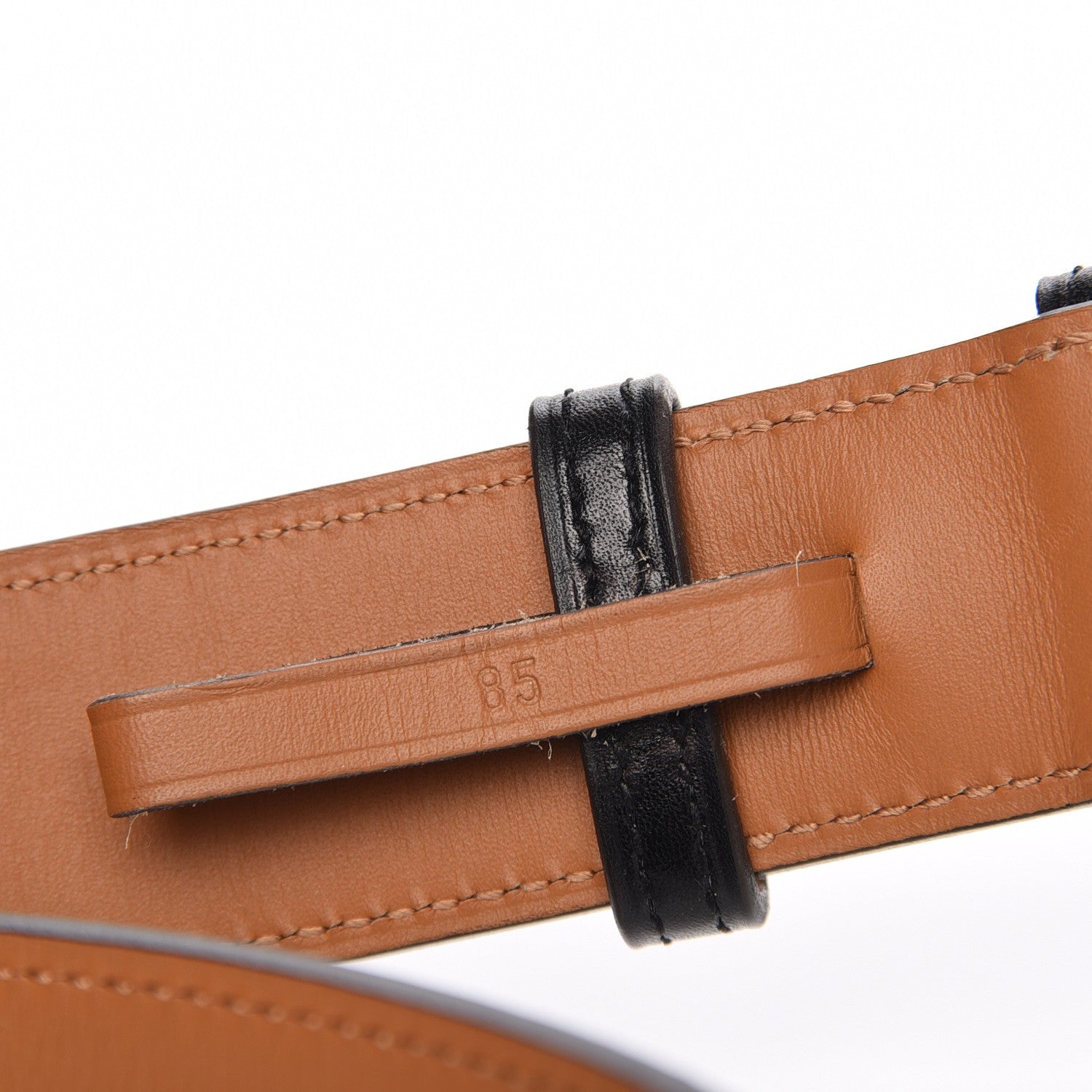 Hermes Box 32mm Belt 85 Black 6 of 7