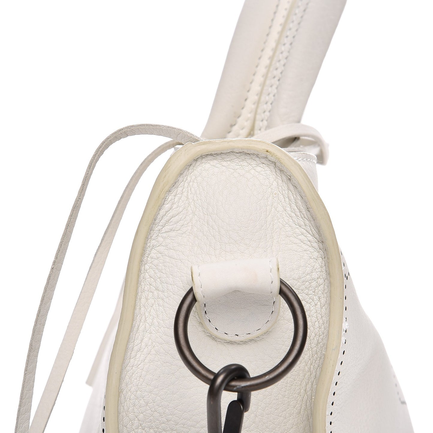 Veau Soyeux Perforated Blackout Hardware S City White