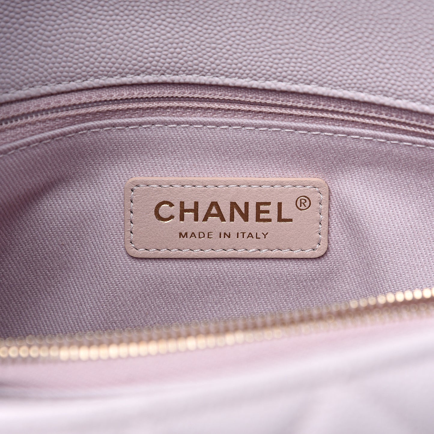 Caviar Quilted Small Coco Handle Flap Lilas Lilac