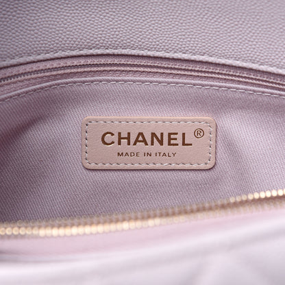 Chanel Caviar Quilted Small Coco Handle Flap Lilas Lilac 5 of 9