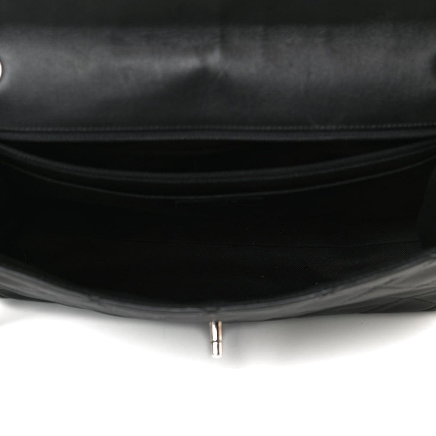 Calfskin Quilted In The Business Flap Bag Black