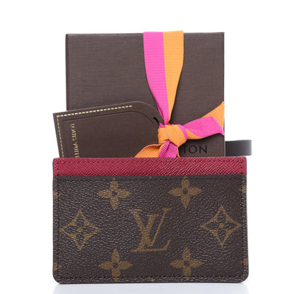 Louis Vuitton Monogram Card Holder Fuchsia 7 of 7