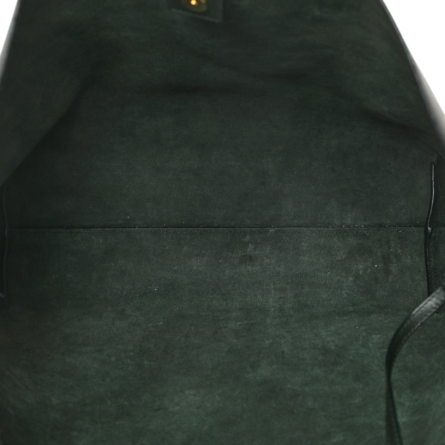 Saint Laurent Calfskin Large Shopping Tote Dark Green 6 of 13