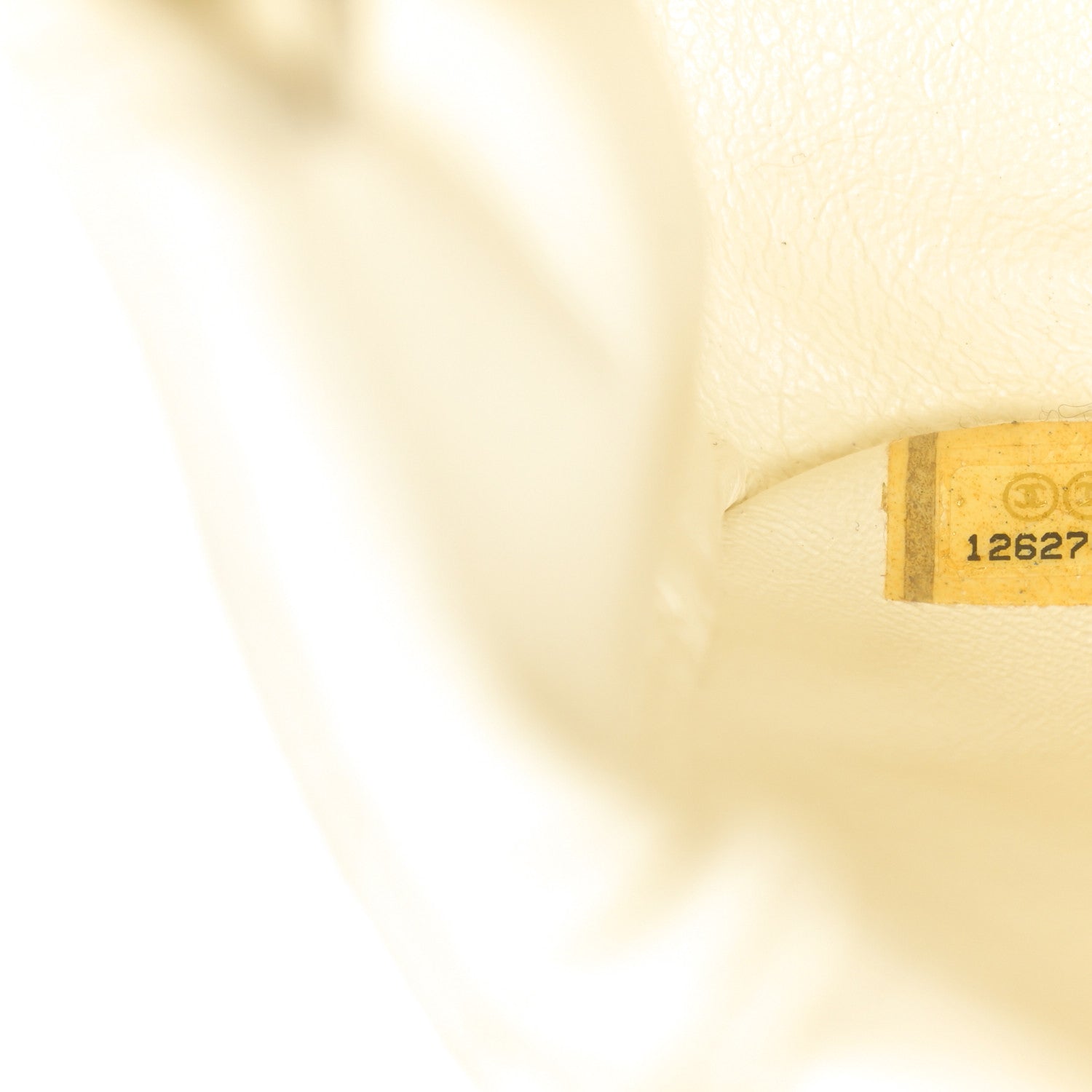 Chanel Caviar Quilted Jumbo Single Flap White 7 of 12