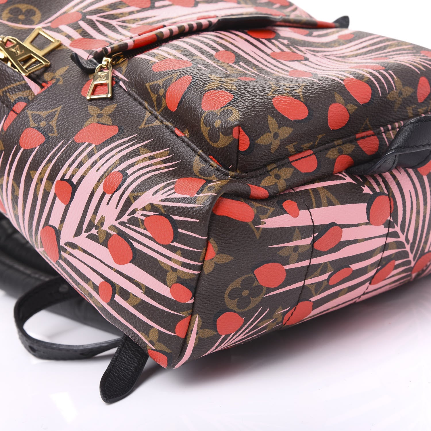 Louis Vuitton Monogram Jungle Dots Palm Springs Backpack PM Sugar Pink Poppy 7 of 8
