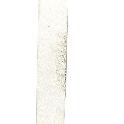 Chanel Calfskin CC Reversible Belt 100 40 White Black 6 of 8