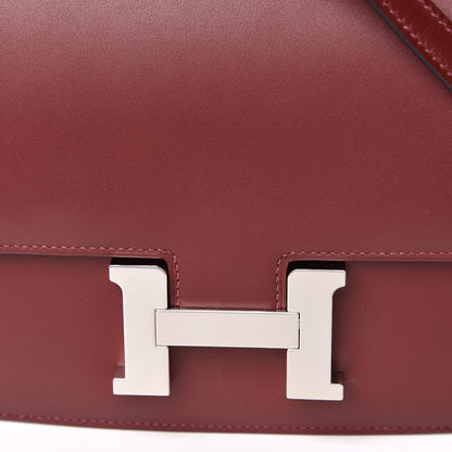 Hermes Veau Monsieur Constance 18 Rouge H 10 of 21