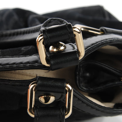 Gucci Monogram Medium Sukey Tote Black 8 of 11