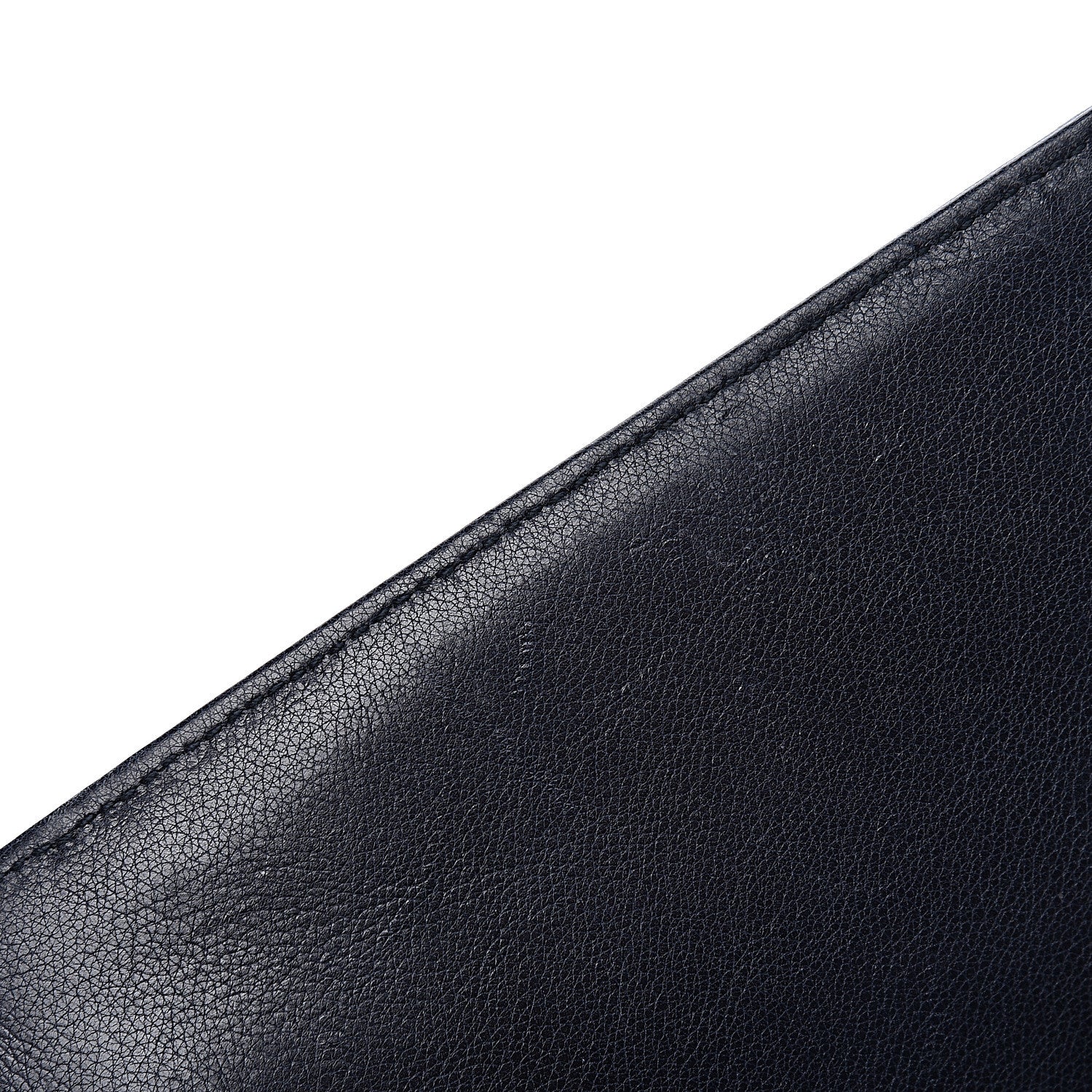 Saint Laurent Calfskin Mixed Matelasse Triquilt Large Monogram Envelope Satchel Deep Marine 9 of 25