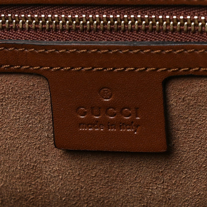 Gucci GG Supreme Monogram Medium Padlock Tote Beige Cuir 7 of 13