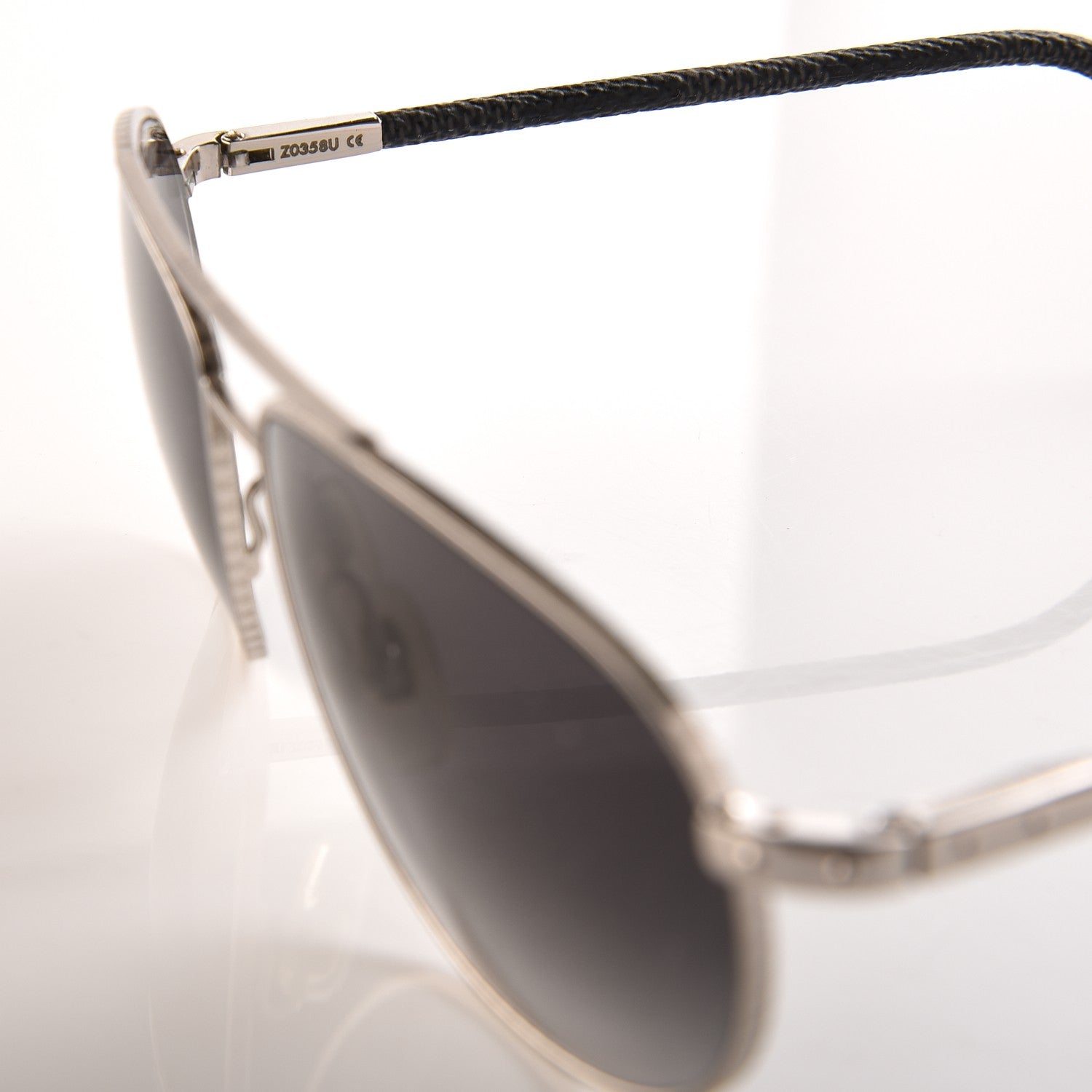 Louis Vuitton Damier Graphite Conspriration Ovale Z0358U Sunglasses 7 of 10