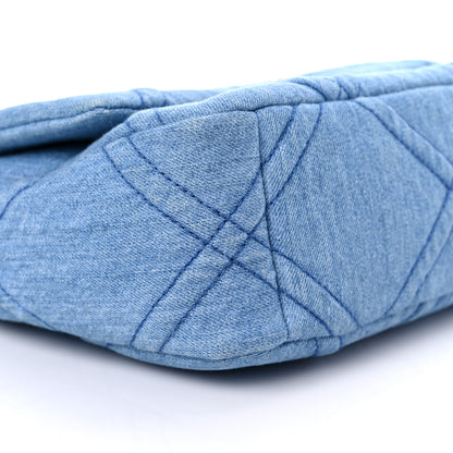 Chanel Denim Quilted Medium Chanel 19 Flap Blue 8 of 10