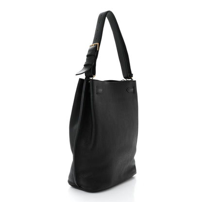 Hermes Togo So Kelly 26 Black 3 of 12