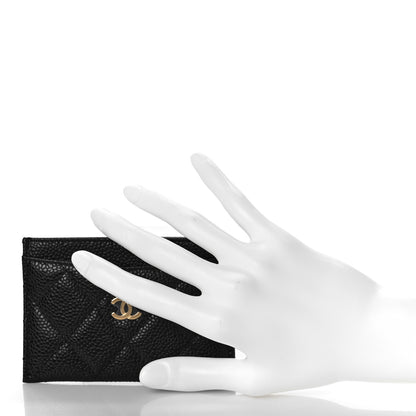 Chanel Caviar Quilted Card Holder Black 2 of 11