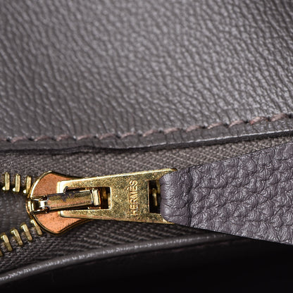 Hermes Togo Birkin 30 Etain 13 of 37