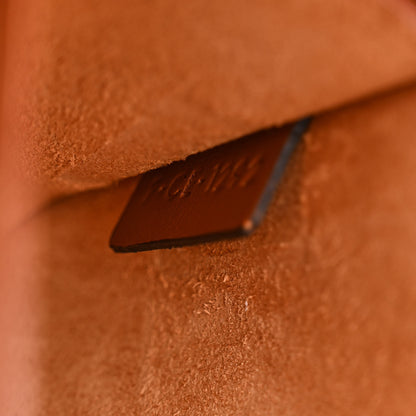 Celine Smooth Calfskin Cuir Triomphe Folco Crossbody Bag Tan 8 of 11