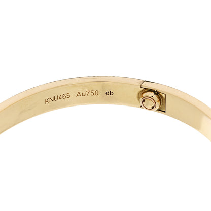 Cartier 18K Yellow Gold LOVE Bracelet 19 7 of 9