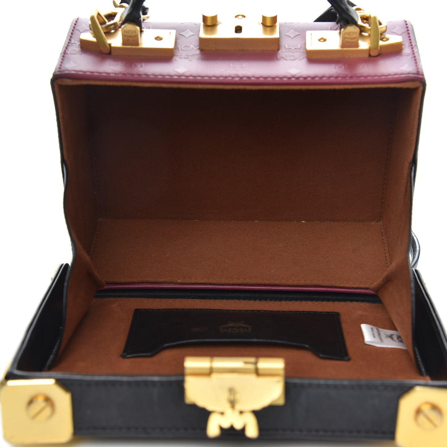 Odeon Calfskin Small Berlin Crossbody Purple