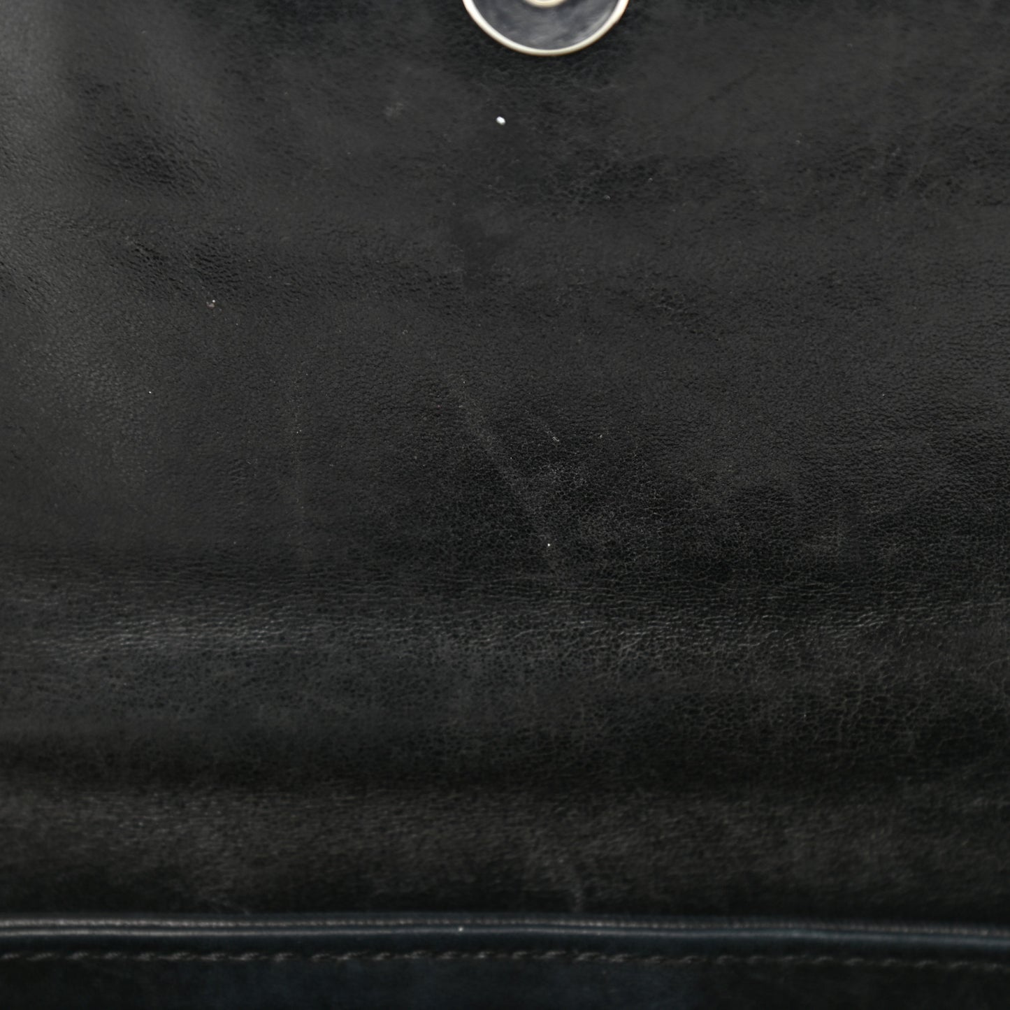 Lambskin Rock and Chic Shoulder Bag Black