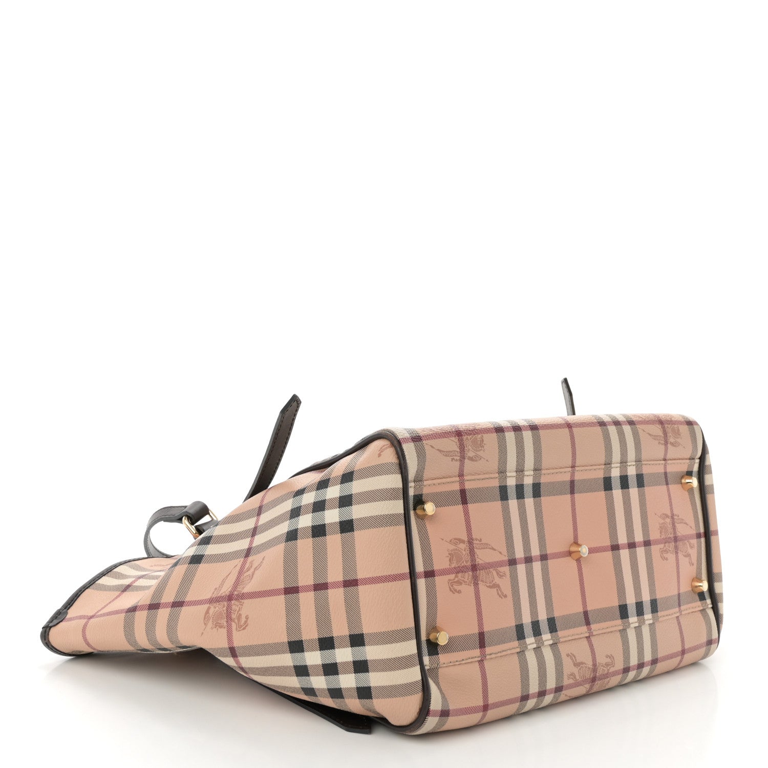 Burberry Haymarket Check Large Canterbury Tote Chocolate 4 of 11
