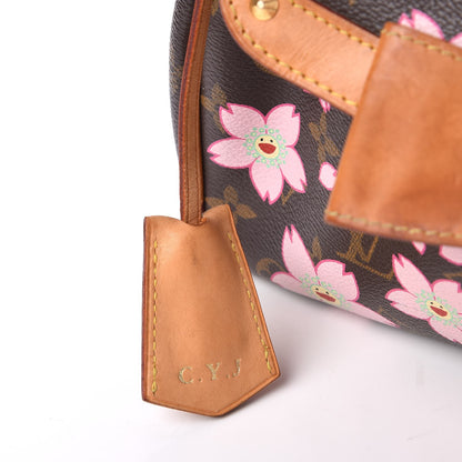 Louis Vuitton Monogram Cherry Blossom Sac Retro Bag Brown 9 of 21