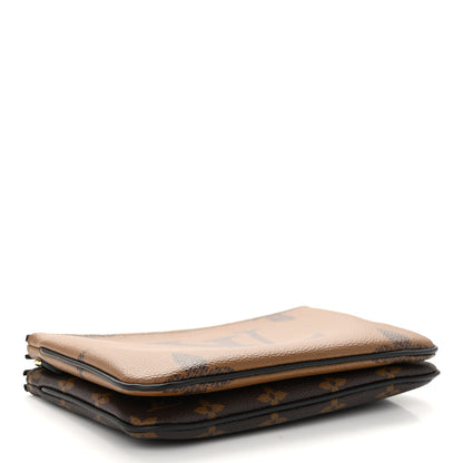 Louis Vuitton Reverse Monogram Giant Double Zip Pochette 4 of 11