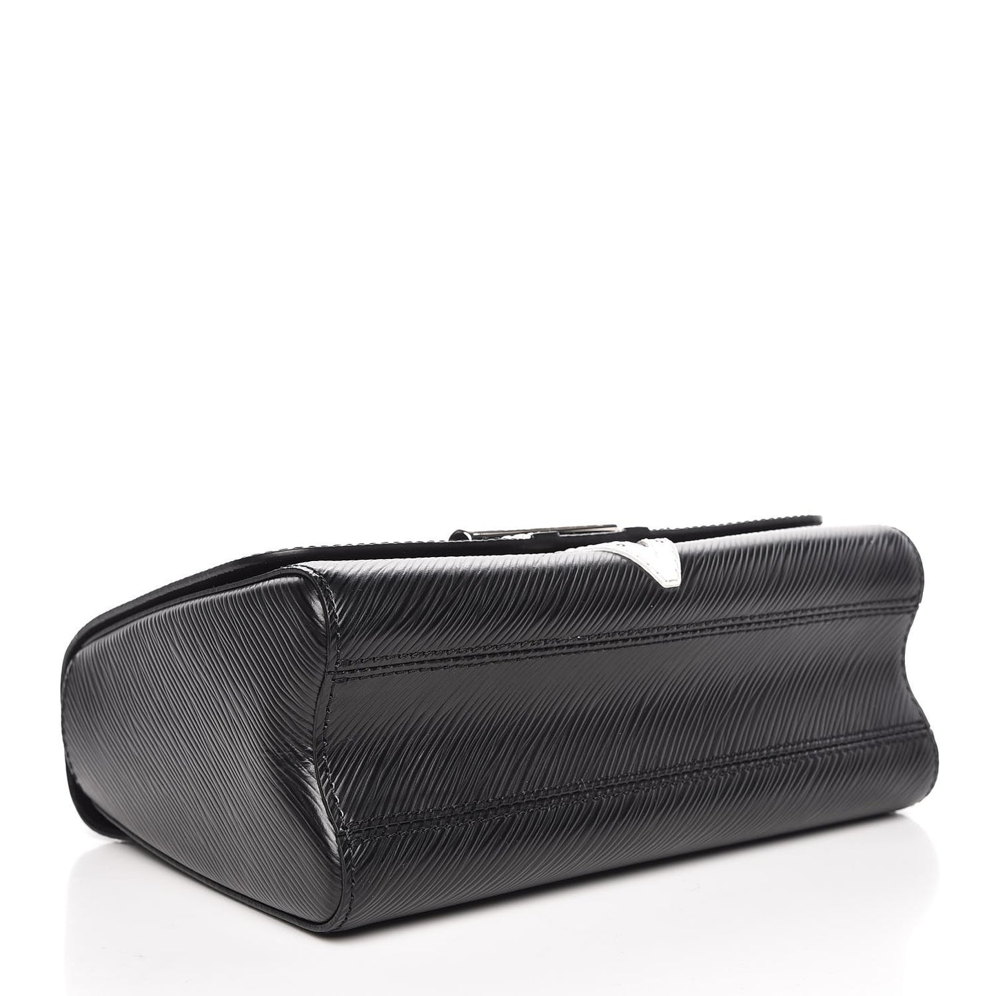 Epi Monogram Twist Shoulder Bag MM Black