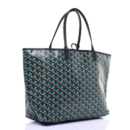 Goyard Goyardine Saint Louis Claire Voie PM Black Blue 3 of 11