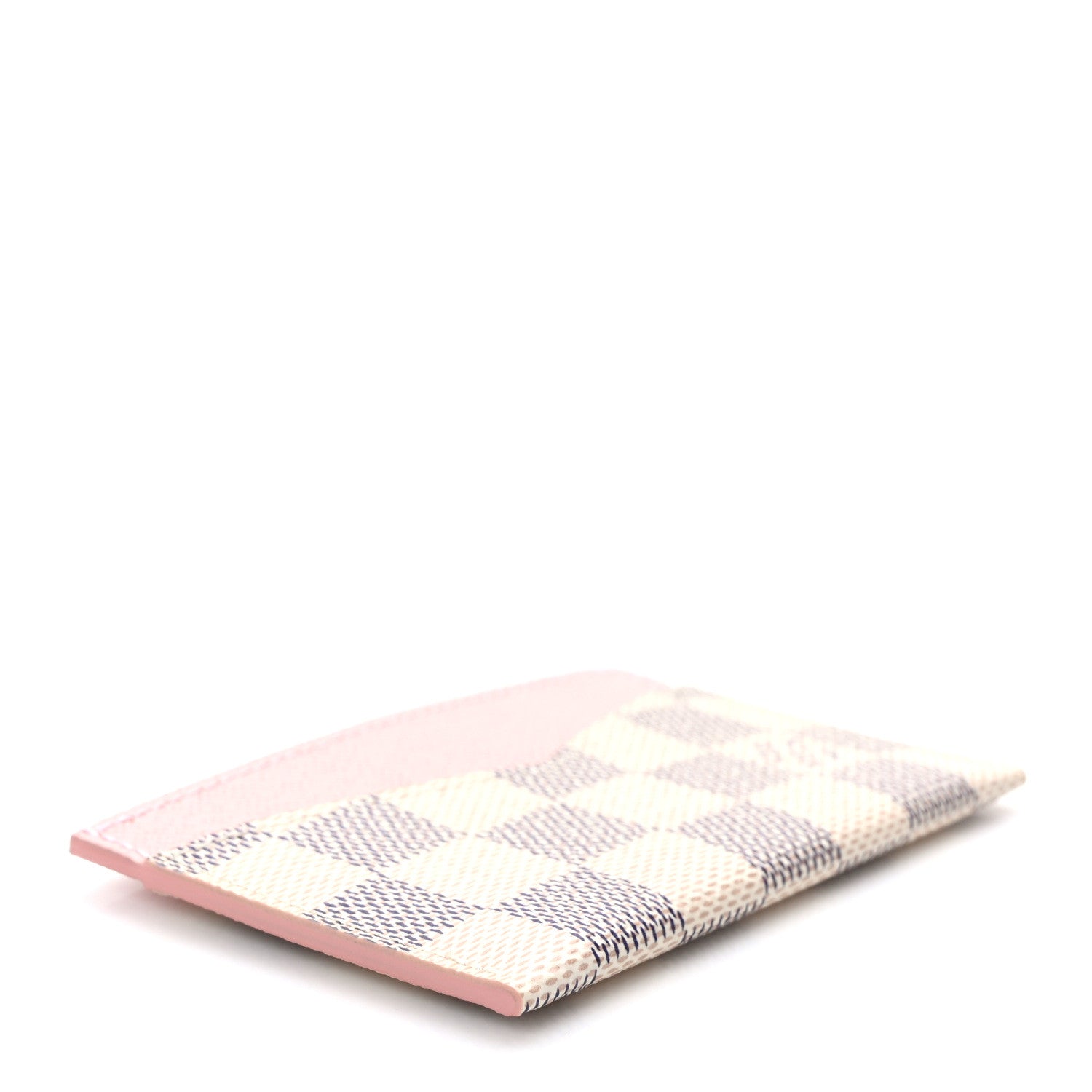Louis Vuitton Damier Azur Daily Card Holder Rose Ballerine 4 of 7