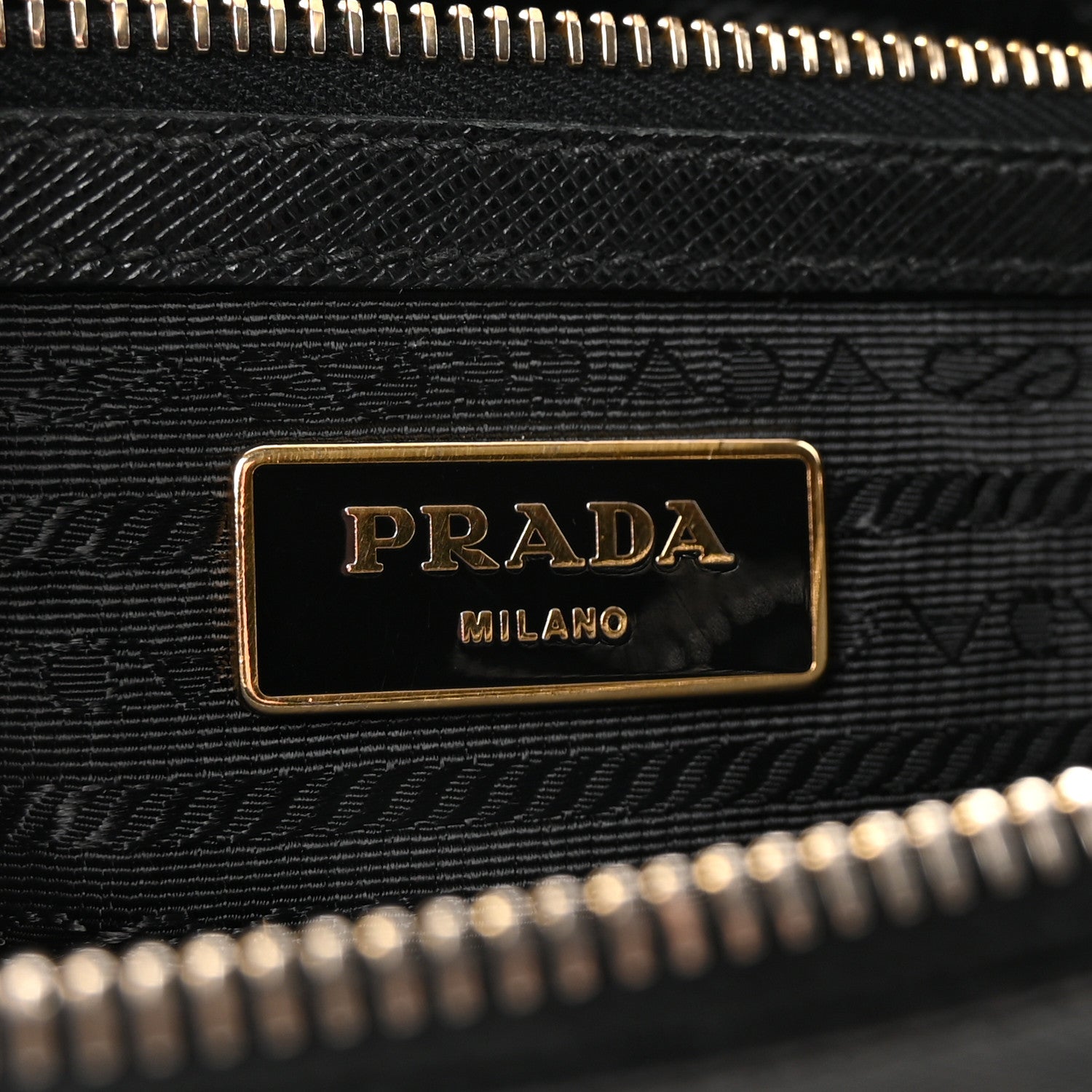Prada Saffiano Lux Small Galleria Double Zip Tote Black 6 of 10
