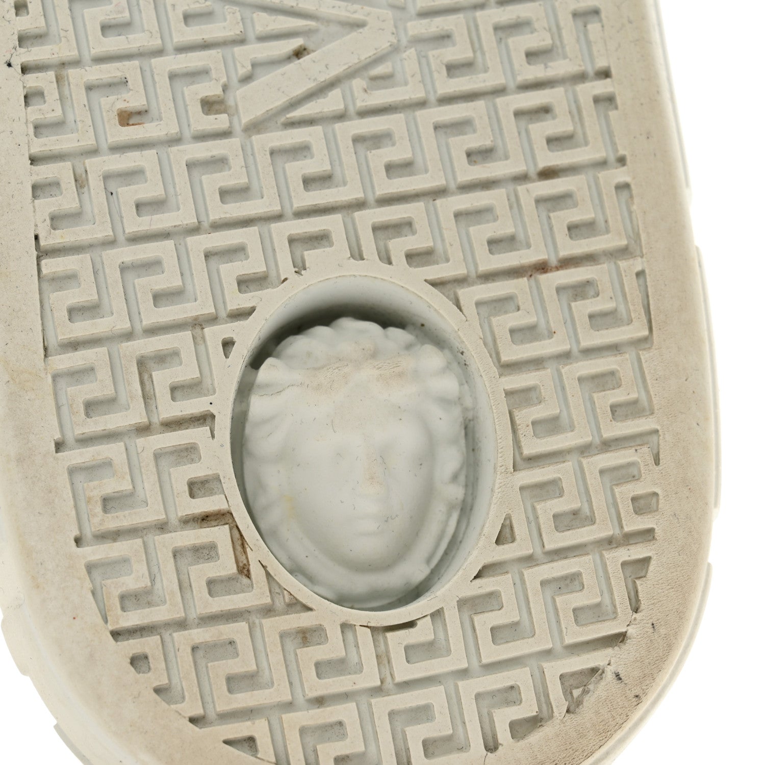 Versace X FENDI Fabric FF Baroque Womens Fendace Greca Sneakers 39.5 Gold Multicolor 8 of 11
