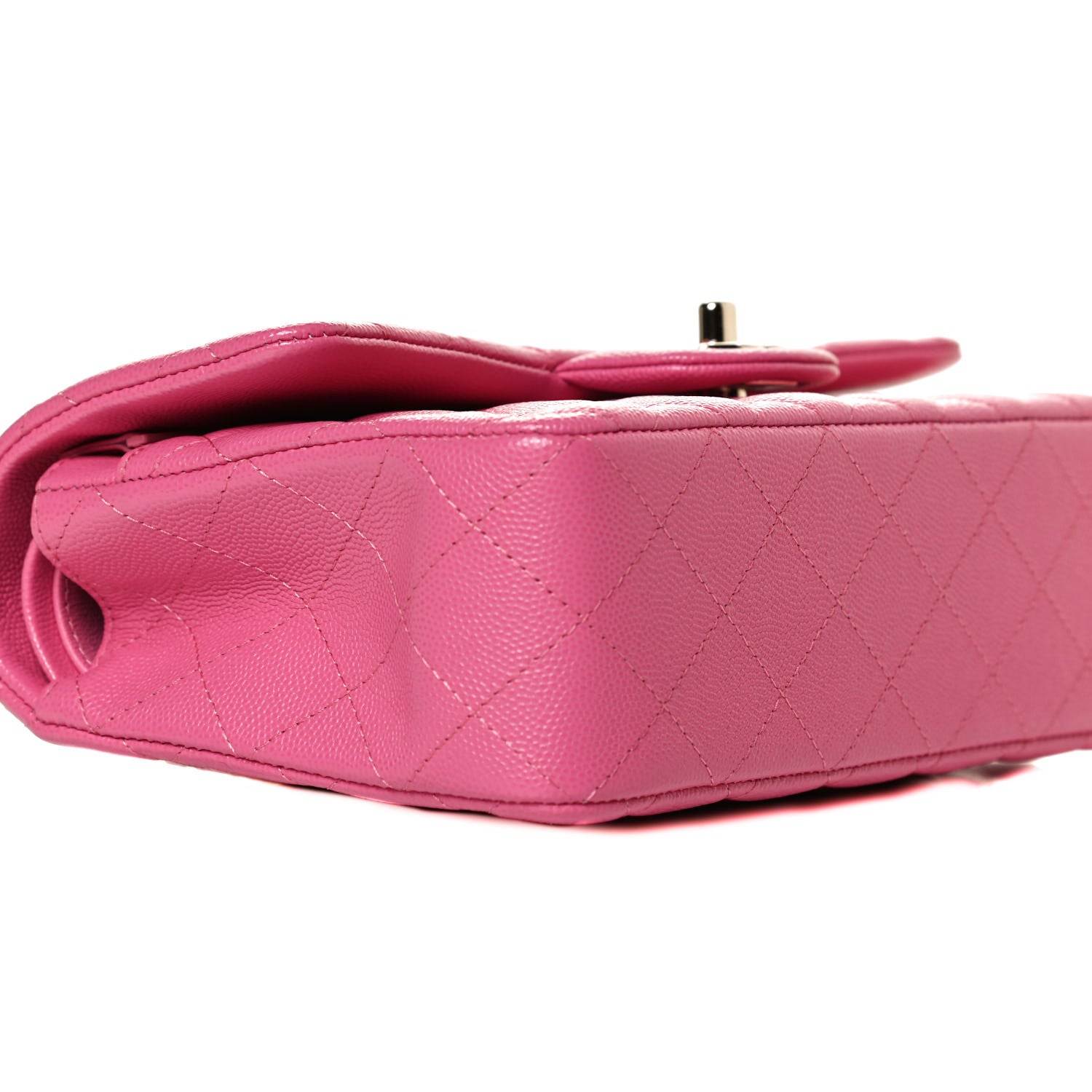 Chanel Caviar Quilted Small Double Flap Pink 9 of 12