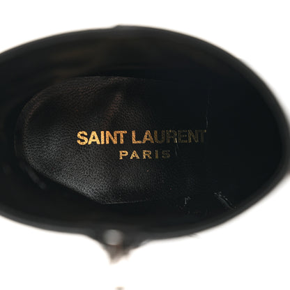 Saint Laurent Nappa Vendome Loulou Ankle Zip Boot 37.5 Black 8 of 9