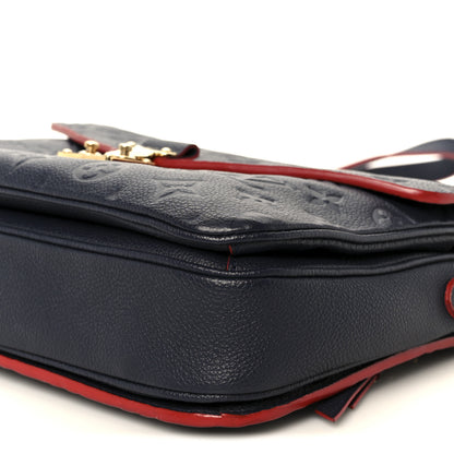 Louis Vuitton Empreinte Pochette Metis Marine Rouge 13 of 13