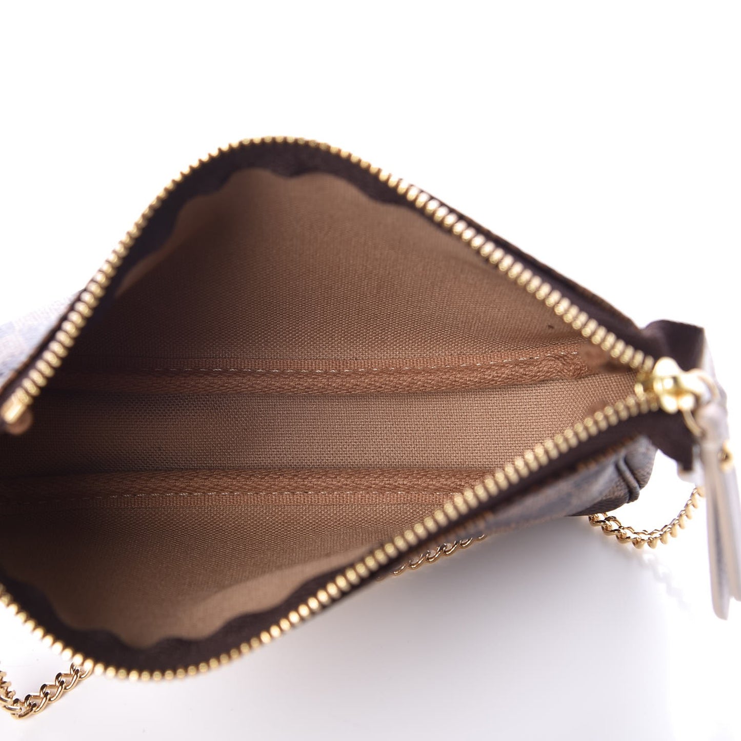 Damier Ebene Trunks and Locks Mini Pochette Accessories