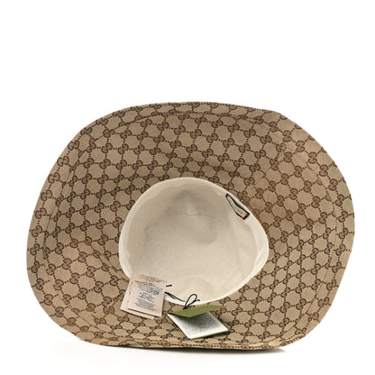 Gucci Monogram Wide Brim Hat S Beige 4 of 6