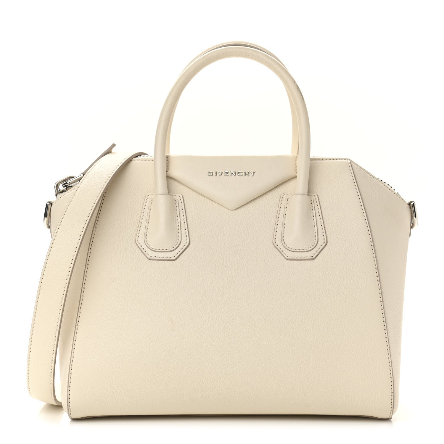 Givenchy Sugar Goatskin Small Antigona Off White 1 of 12